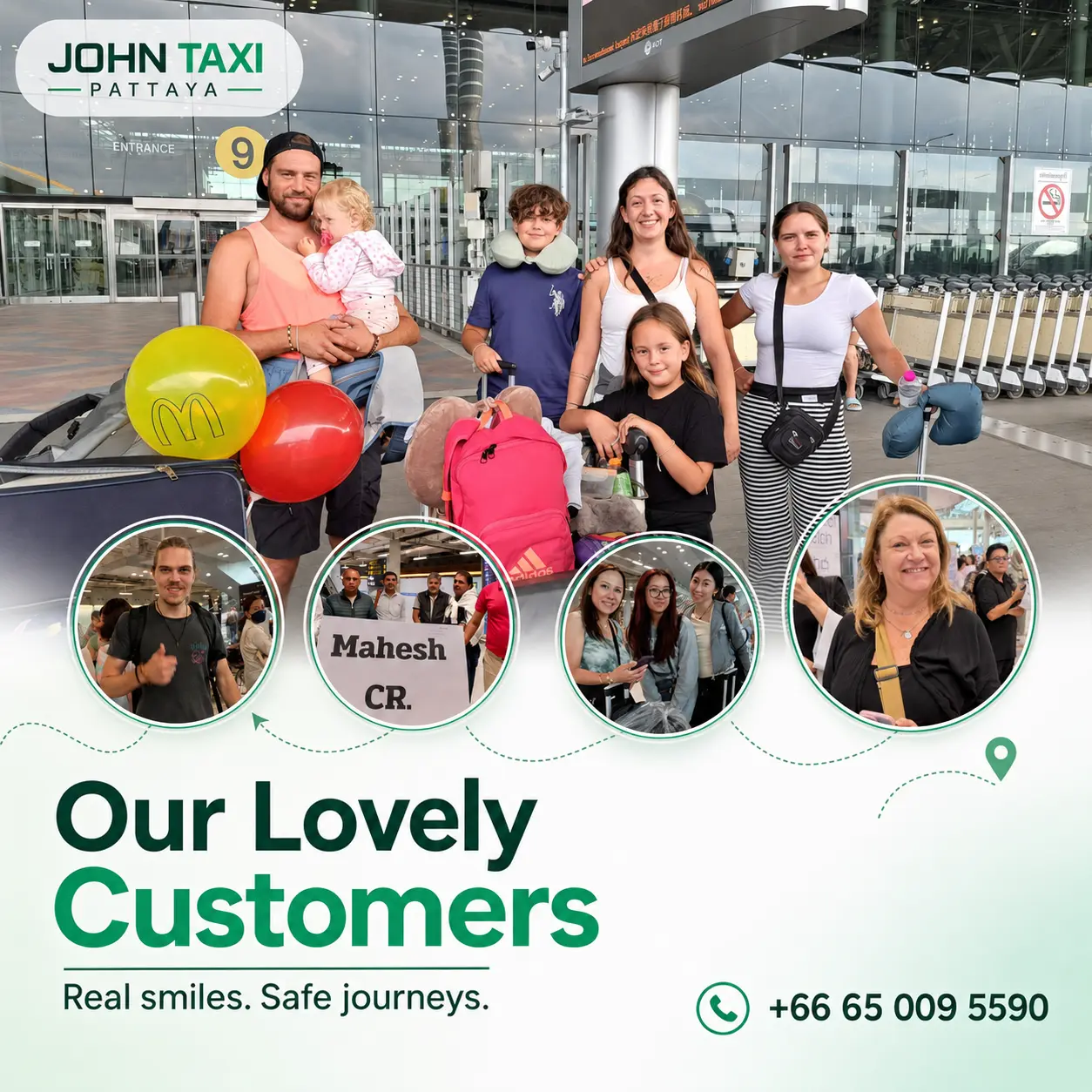 John Taxi Pattaya — trusted by travelers worldwide